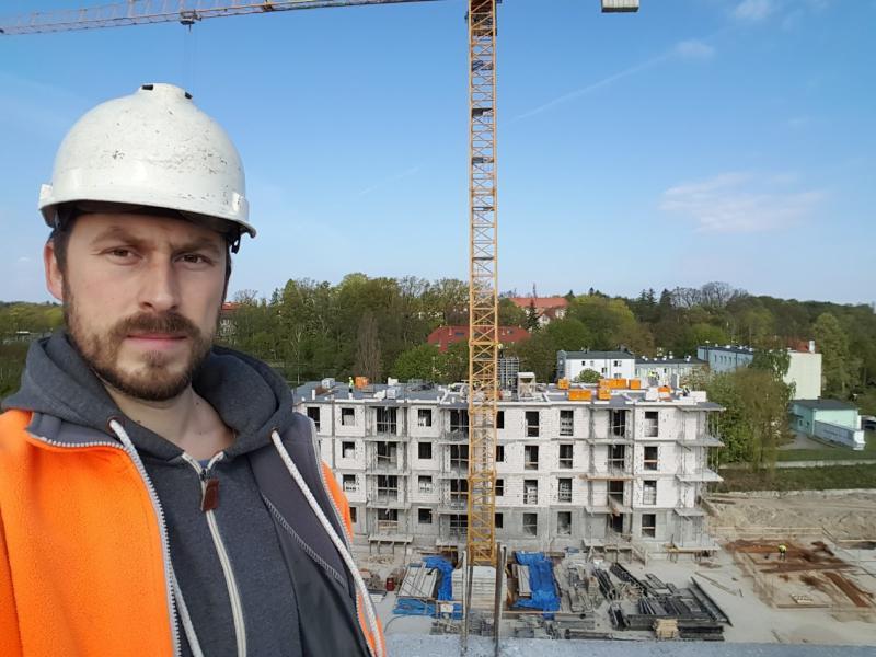 Budowa buynkow mieszkalnych przy ulTuwima w Olsztynie 01