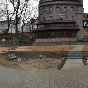 Budowa małej architektury na terenie Starego Miasta w Olsztynie 03
