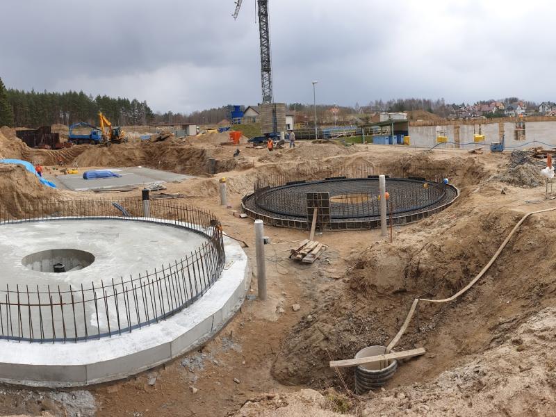 Budowa oczyszczalni ścieków w Stawigudzie 01