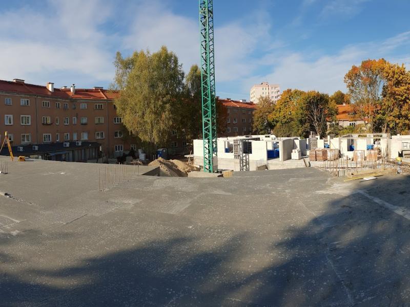 Budowa osiedla mieszkaniowego pry ul. Limanowskiego w Olsztynie 01