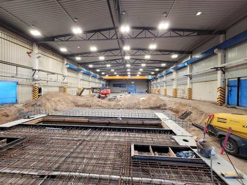 Budowla linii produkcyjnej dla firmy Innovia w Płocku 07