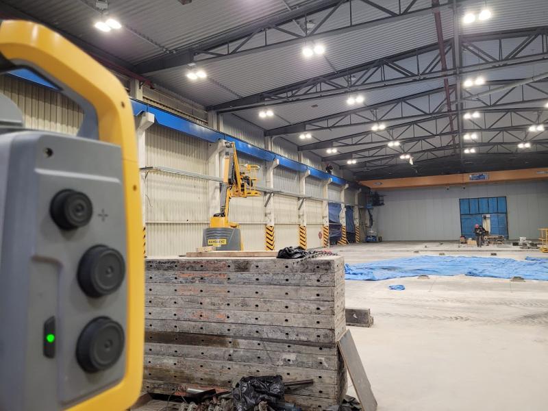 Budowla linii produkcyjnej dla firmy Innovia w Płocku 11