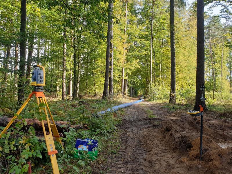 Obsuga budowy kolektora kanalizacji sanitarnej w gminie Stawiguda 07