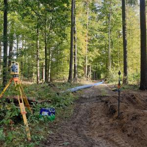 Obsuga budowy kolektora kanalizacji sanitarnej w gminie Stawiguda 06