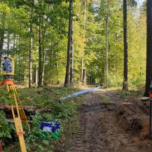 Obsuga budowy kolektora kanalizacji sanitarnej w gminie Stawiguda 07